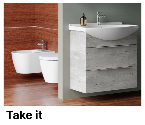 Koupelnové skříňky Dřevojas Take It